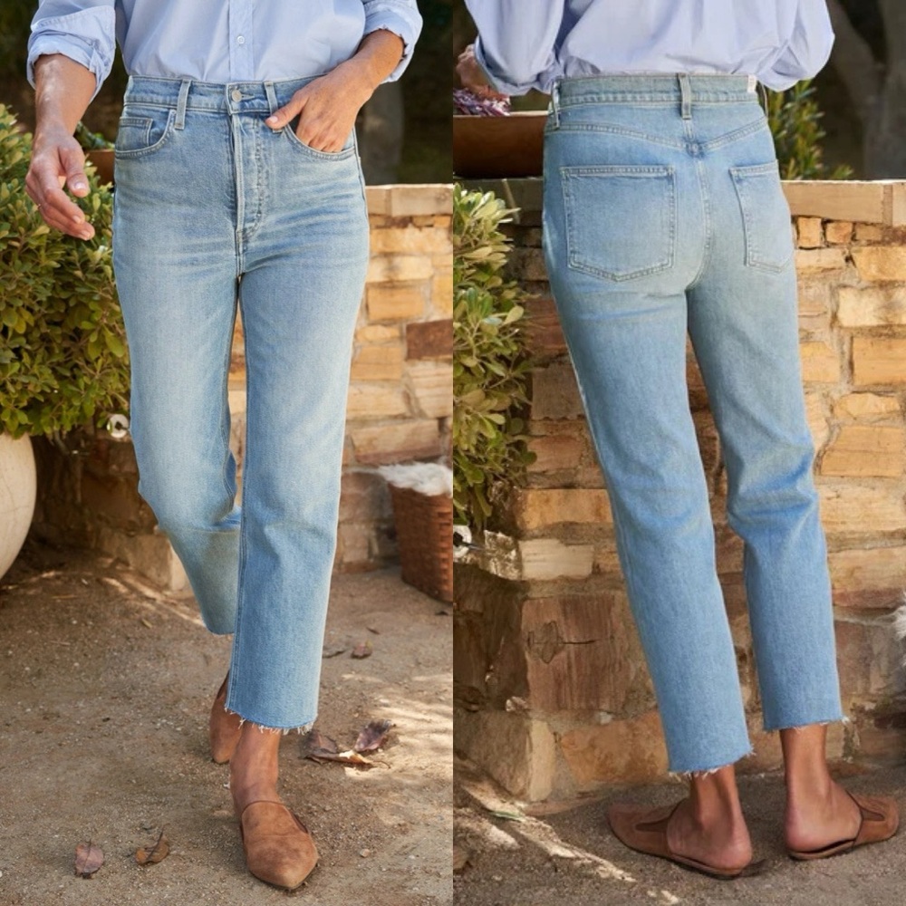 Like-new Frank & Eileen Monaghan 1990 Wash, Italian Vintage Denim Mom Jeans